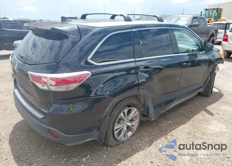 2015 Toyota Highlander Xle V6 z USA, uszkodzony, nr VIN 5TDKKRFH2FS050649